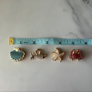 Sea Life Mini Hair Clip Set